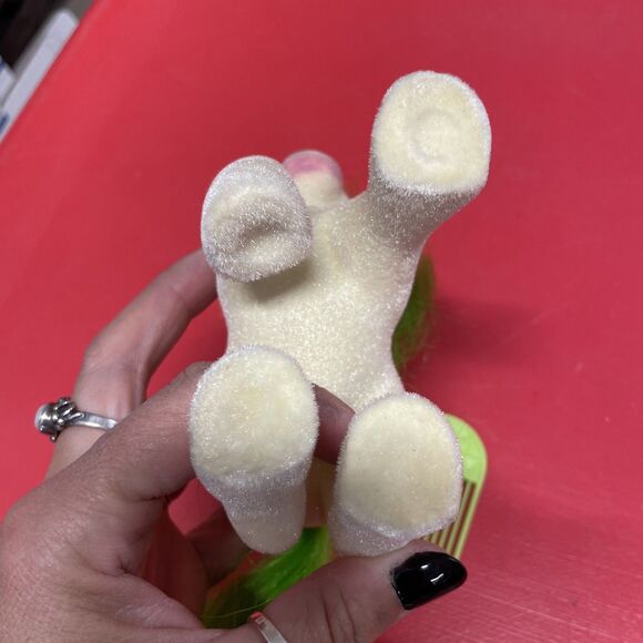 Vintage My Little Pony MLP G1 So Soft Pony Scrumptious  With Comb Flocked - Picture 9 of 9